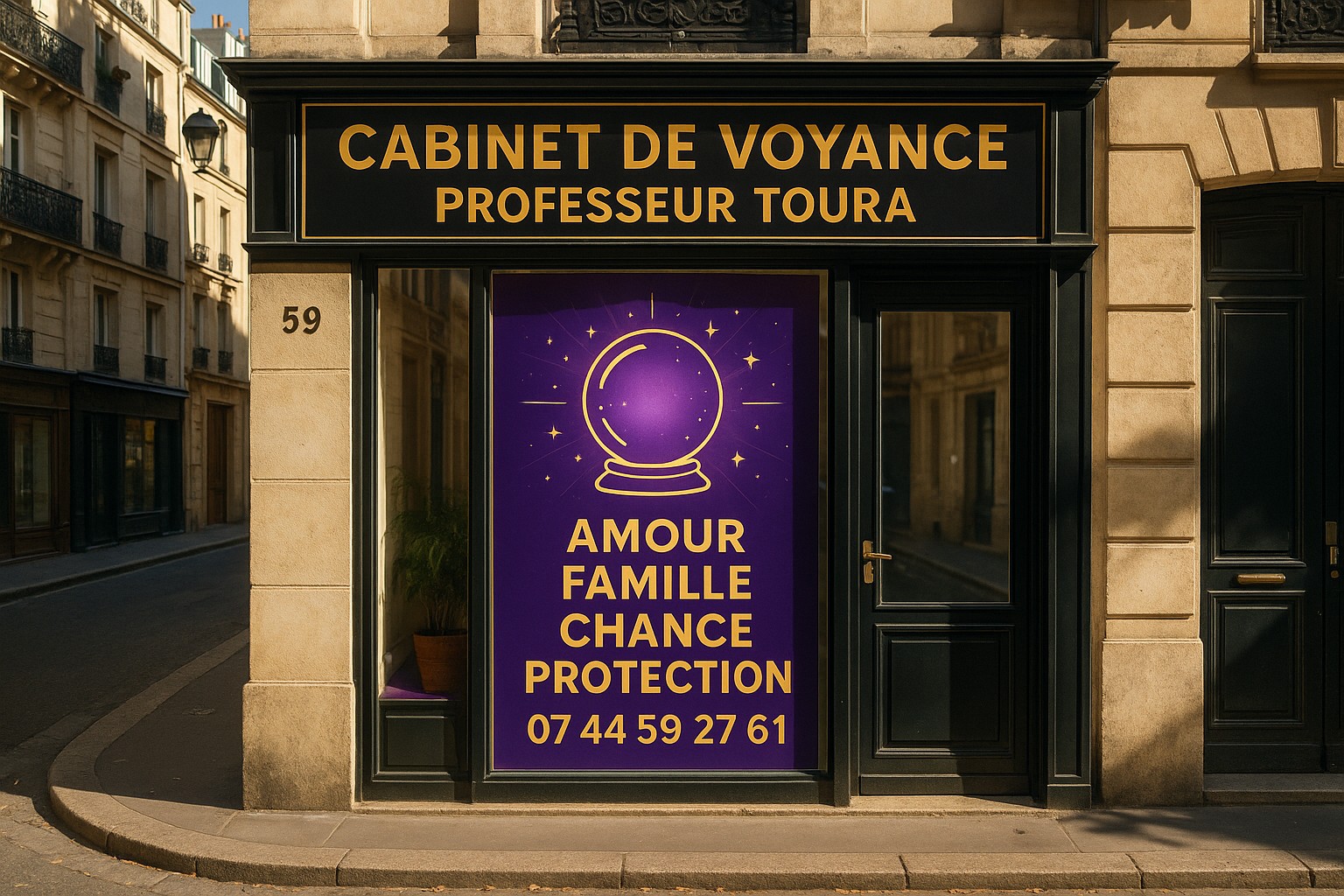 Cabinet de Voyance du Professeur Toura à Paris Cabinet de Voyance du Professeur Toura à Paris